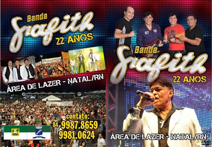Capa DVD Banda Grafith 22 Anos