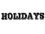 Holidays
